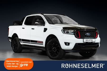 Ford Ranger Dobbelcab Double Cab Stormtrak Webasto | Krok | LED-BAR | Navi