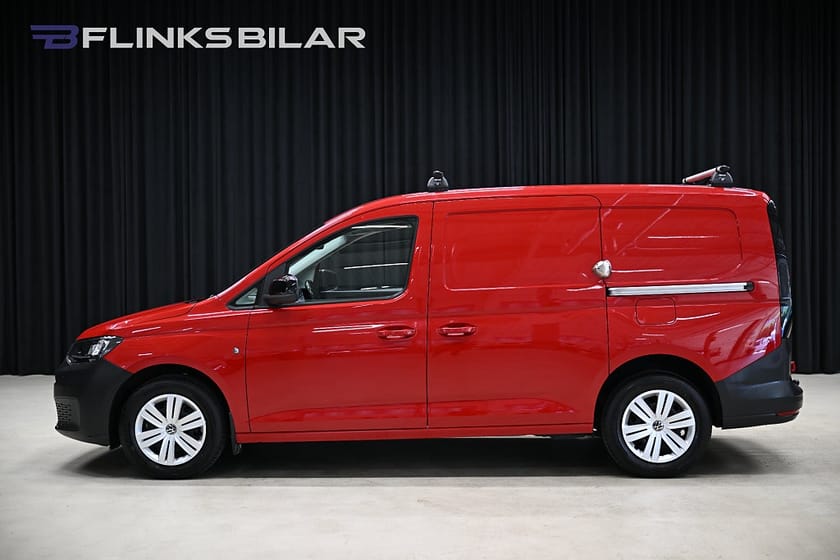 Bild 4 av Volkswagen Caddy Cargo Maxi DSG 122HK Dubbeldörr|Inredd|Backkamera|Lågmil|Leasbar