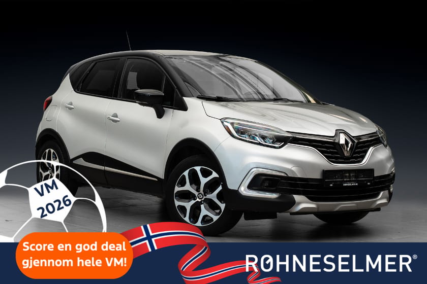 Bilde 1 av Renault Captur Topputstyrt//Lav km//Sommer + Vinterhjul//Servicer