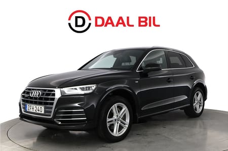 Audi Q5 2.0 TDI QUATTRO S-TRONIC 190HK S-LINE B&O® VÄRM DRAG