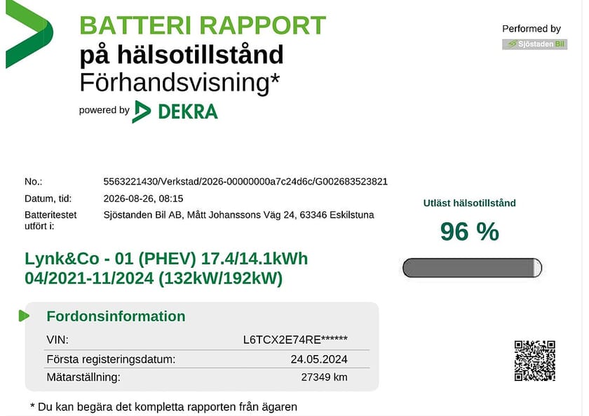 Bild 2 av Lynk & Co 01 PHEV DCT Dragkrok/360 kamera/Panorama/Moms