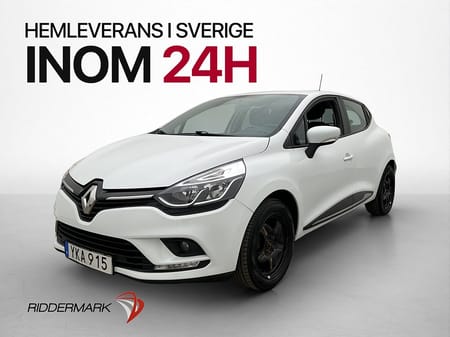 Renault Clio 90hk Zen BASS-Reflex M-Värmare P-Sensorer Navi