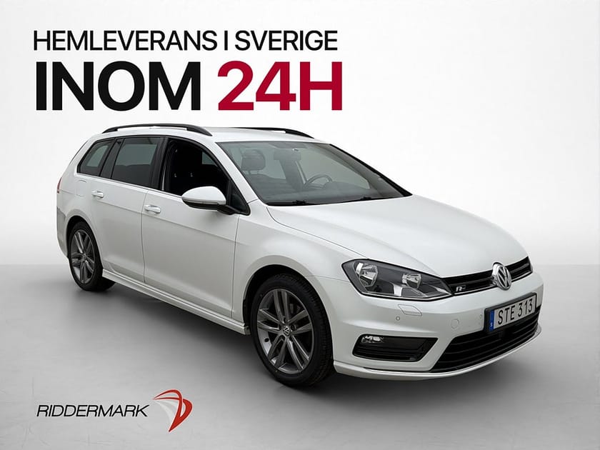 Bild 1 av Volkswagen Golf Sportscombi SC 1.4 TSI 150hk R-Line Värmare Kamera Drag