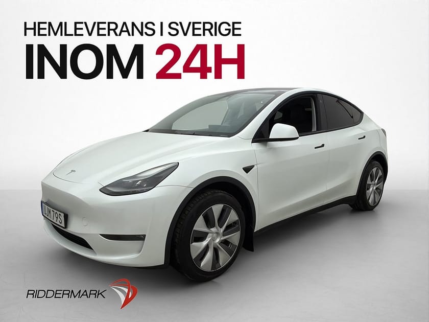 Bild 1 av Tesla Model Y Long Range AWD Dragkrok Autopilot Svensksåld
