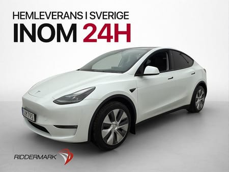 Tesla Model Y Long Range AWD Dragkrok Autopilot Svensksåld