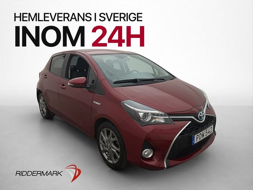 Bild 1 av Toyota Yaris Hybrid 101hk Active Kamera Farthållare