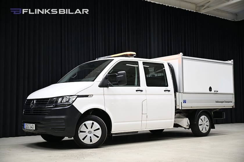 Bild 1 av Volkswagen Transporter Chassi Dubbelhytt