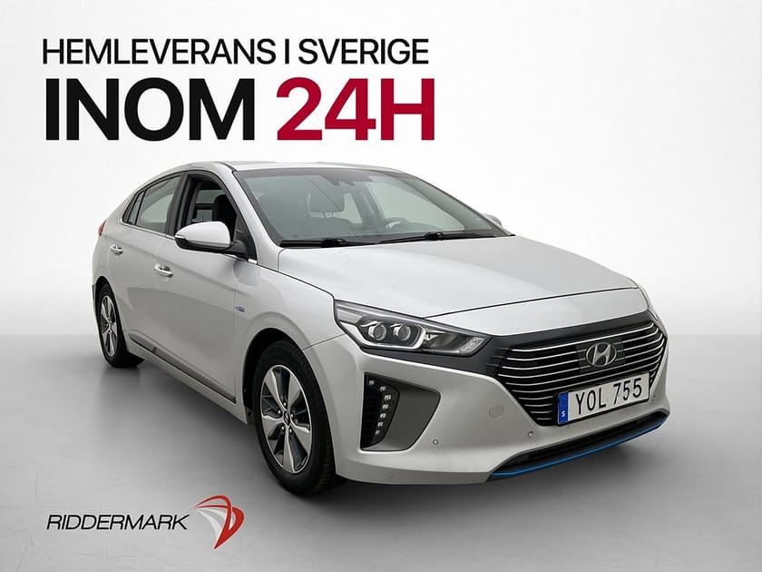 Bild 1 av Hyundai Ioniq Plug-in Hybrid 1.6 164hk Premium Skinn Kamera Drag