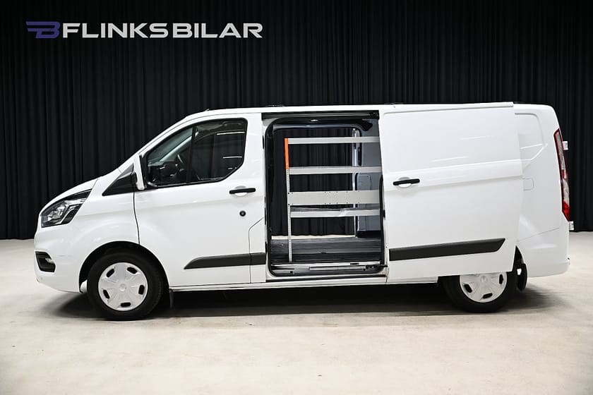 Bild 5 av Ford Transit Custom 300 130HK Lång|Automat|Inredd|Dubbeldörr|Leasbar