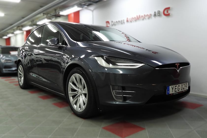 Bild 5 av Tesla Model X 90D 7-Sits Fri Supercharge SoV Hjul Panorama SoV Hjul