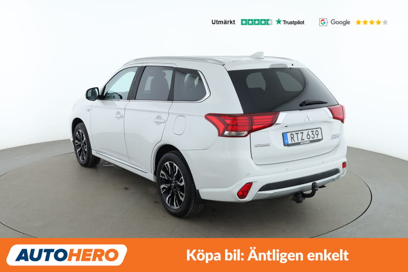 Bild 3 av Mitsubishi Outlander PHEV 4WD / 360, Dragkrok, Skinn, ACC, GPS