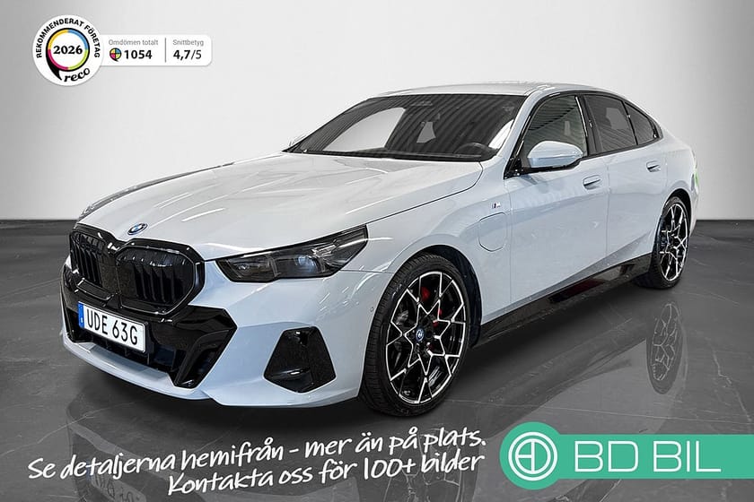 Bild 1 av BMW 550e xDrive Sedan M-SPORT PRO ADAPTIVE-LED 360 KAMERA SE-SPEC