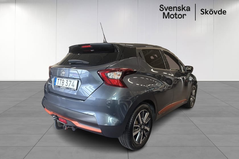 Bild 4 av Nissan Micra 0.9 IG-T – 2018 – 9 493 mil – CarPlay – Dragkrok