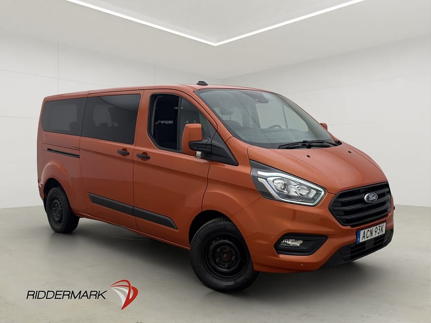Bild 1 av Ford Transit Custom 320 Kombi Lång Ny-Kamrem Värm Drag PDC 9-Sit