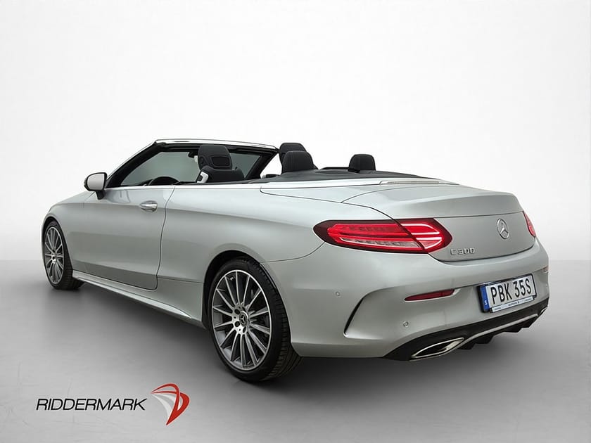 Bild 4 av Mercedes-Benz C 300 Cabriolet 258hk AMG Line Burmester 360°