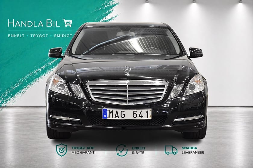 Bild 3 av Mercedes-Benz E 200 CDI BE Skinn Navi Nybes BT 1 ägare 136hk
