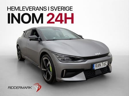 Kia EV6 GT 585hk Glastak Meridian HUD 360° Matrix Dragkrok