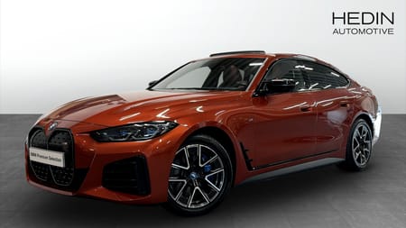 BMW i4 M50 xDrive Gran Coupé coupe Taklucka Laser 360 H/K Elstol m minne