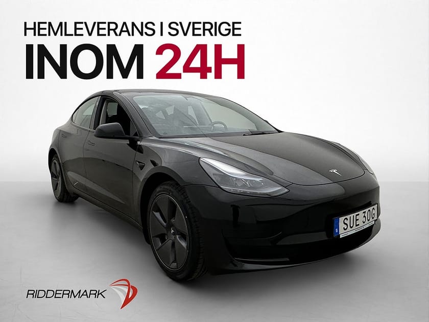 Bild 4 av Tesla Model 3 Standard Range Autopilot Rattvärme Svensksåld