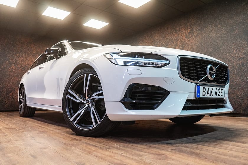 Bild 3 av Volvo V90 T8 AWD R-Design | H/K | Pano | Luft | HuD | 2128 kr/mån