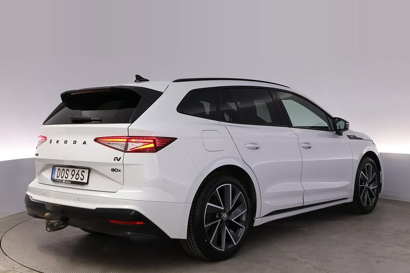 Bild 5 av Škoda Enyaq iV 80x Skoda Sportline 360 Elstol Matrix Navi Drag