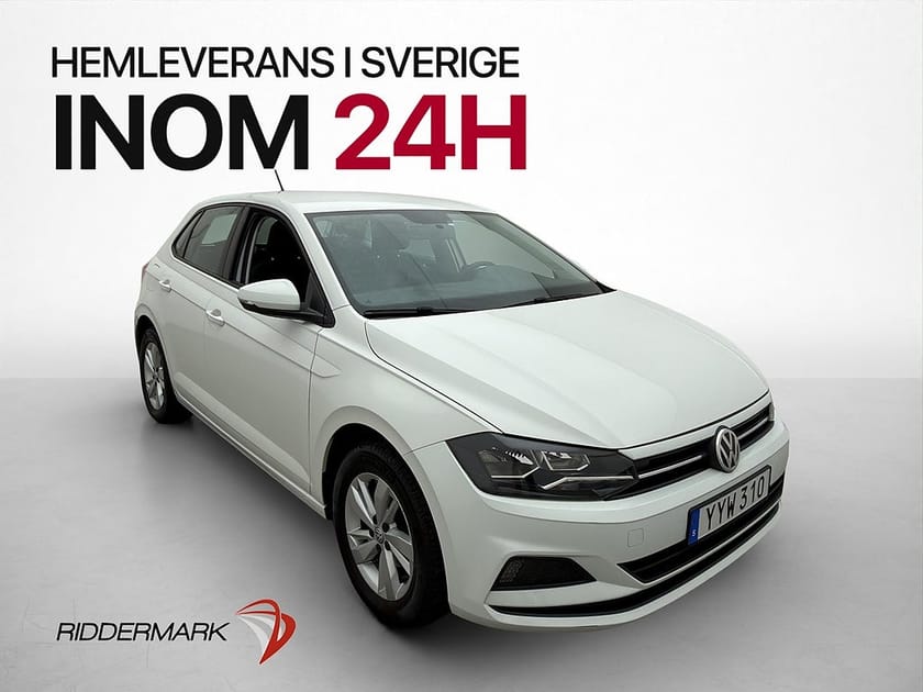 Bild 1 av Volkswagen Polo 95hk Base Bluetooth Farthållare 0.44 l/mil