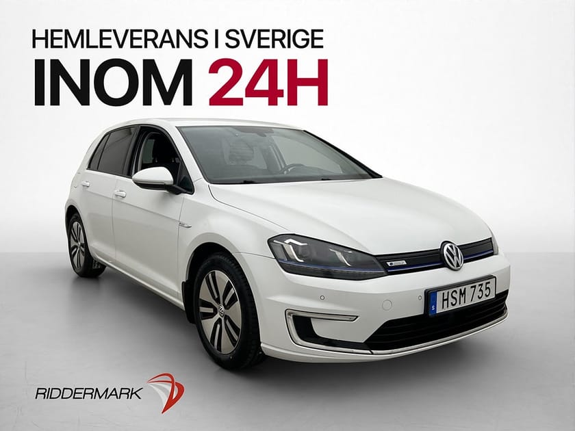 Bild 1 av Volkswagen e-Golf 116hk P-Senssorer Navigation Bluethooth