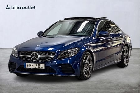 Mercedes-Benz C 220 d AMG 194hk Panorama Navi Burmester Carplay 360°