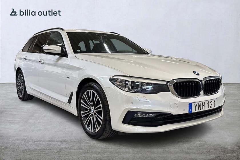 Bild 4 av BMW 520d Touring Steptronic Sport line 190hk Navi Drag B-kamera