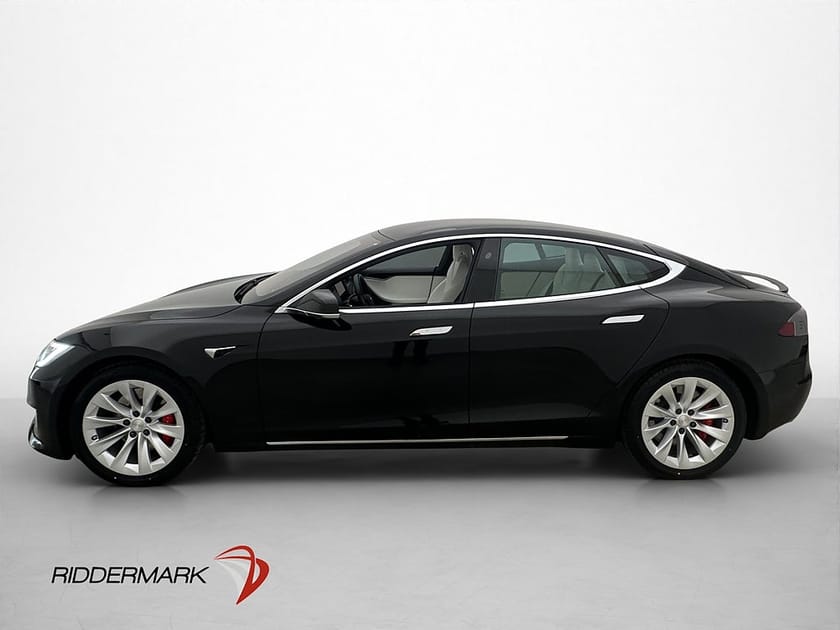 Bild 5 av Tesla Model S P100D Ludicrous 761hk AWD Ljus interiör FSD