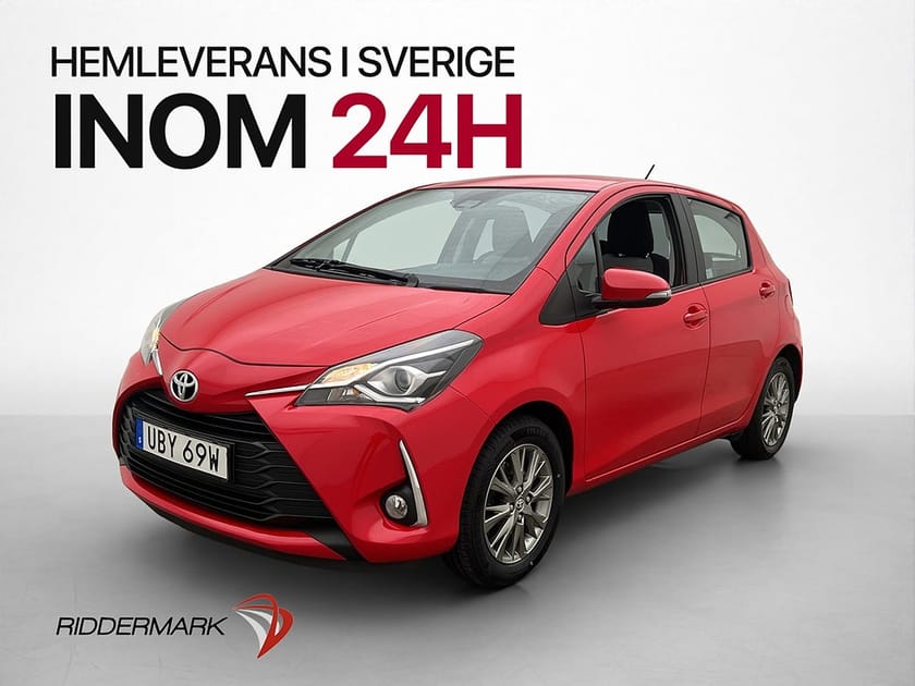 Bild 3 av Toyota Yaris 1.5 VVT-iE 111hk Active Kamera Farthållare