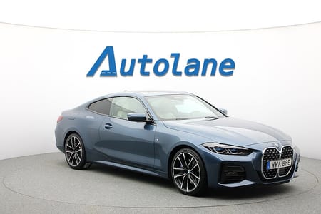 BMW 420d xDrive Coupé M Sport Pano,HIFI,Laser,Värmare,GPS 190hk