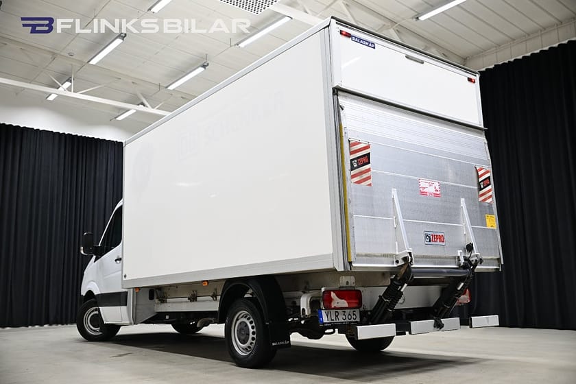 Bild 4 av Mercedes-Benz Sprinter 316 BlueTEC Chassi Cab Automat|Volymskåp|Kylbil|Bg-Lyft|Sidodörr|EnÄgare