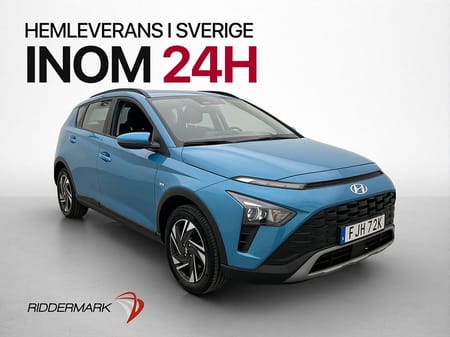 Hyundai Bayon 1.0 T-GDI 100hk Essential Kamera Rattvärme