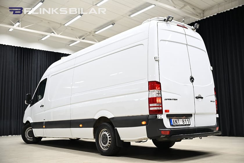 Bild 4 av Mercedes-Benz Sprinter 316 BlueTEC Skåpbil Extra-lång|Automat|Servicebil|Kontor|Inredd|