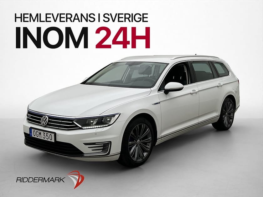 Bild 1 av Volkswagen Passat Variant GTE 1.4 TSI 218hk P-Värmare B-Kamera Drag
