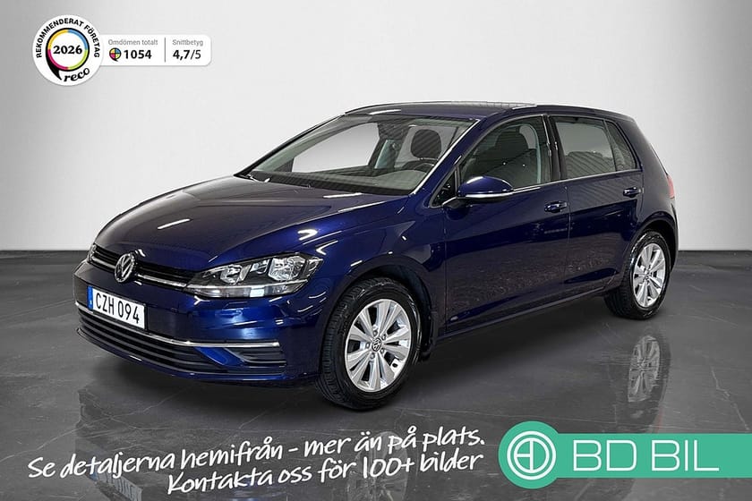 Bild 1 av Volkswagen Golf 1.0 TSI DSG VII 1.0 TSI BMT 110HK APPLE CARPLAY