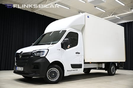 Renault Master Chassi Cab dCi 150HK Automat|Volymskåp|BG-Lyft|Lågmil|Leasbar