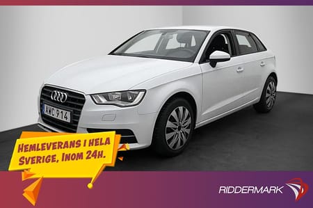 Audi A3 Sportback 1.6 TDI 105hk Proline M&K-Värmare