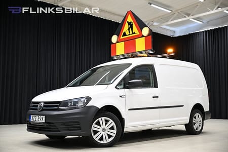 Volkswagen Caddy Maxi Van 4Motion 150HK Servicebil|Inredd|Drag|Värmare|Leasbar