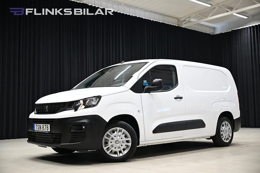 Bild 1 av Peugeot Partner Utökad Last 102HK L2|Inredning|Drag|Värmare|Backkamera|Moms|EnÄgare