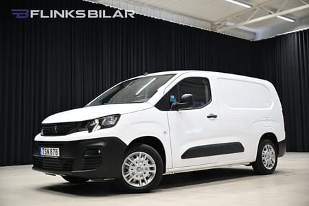 Peugeot Partner Utökad Last 102HK L2|Inredning|Drag|Värmare|Backkamera|Moms|EnÄgare