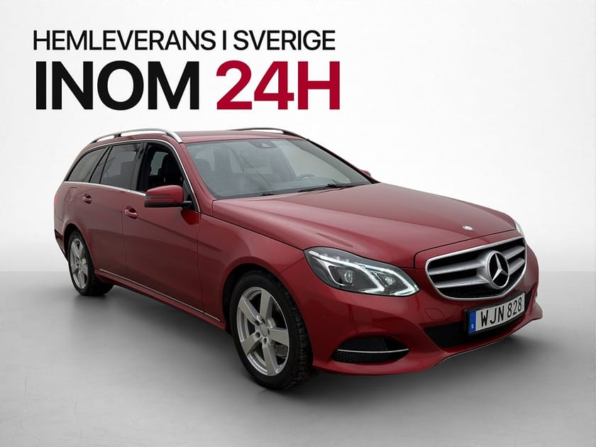 Bild 2 av Mercedes-Benz E 220 T BlueTEC BE E220 Avantgarde Halvskinn Navi Drag