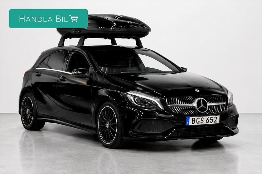 Bild 4 av Mercedes-Benz A 200 d 4MATIC AMG Line D-värm Skinn/Alcantara B-kam