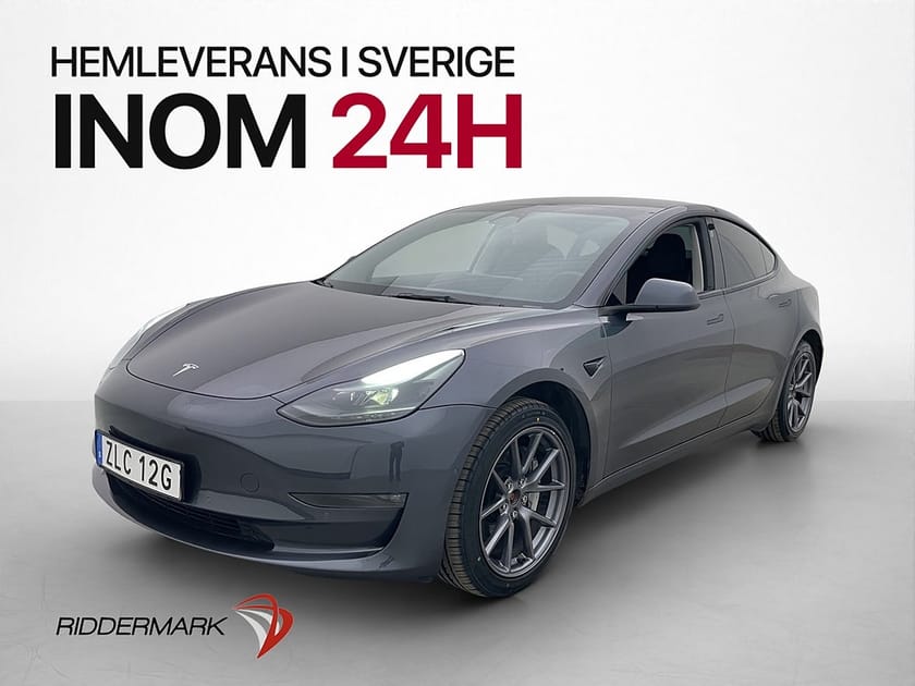 Bild 1 av Tesla Model 3 Long Range AWD Autopilot Dragkrok Svensksåld