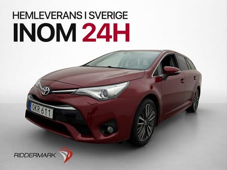 Toyota Avensis Kombi 2.0 152hk Active Plus Kamera Dragkrok