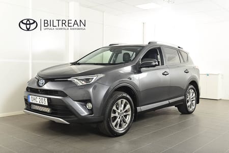 Toyota RAV4 Hybrid 2.5 Elhybrid AWD Executive Drag Backkamera Skinn Navi