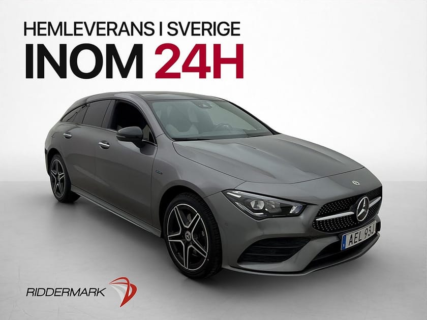 Bild 1 av Mercedes-Benz CLA 250 e Shooting Brake CLA250 AMG P-Värm Pano Burm Wide Kamera Navi