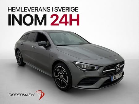 Mercedes-Benz CLA 250 e Shooting Brake CLA250 AMG P-Värm Pano Burm Wide Kamera Navi