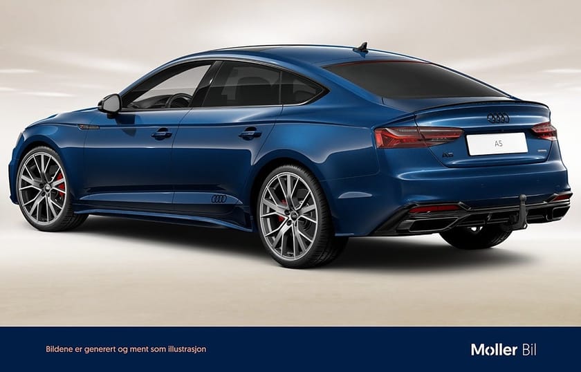 Bild 5 av Audi A5 Sportback 45 TFSI quattro TFSI,Quattro,S-line comp,Pano,B&o,Drag,Värm